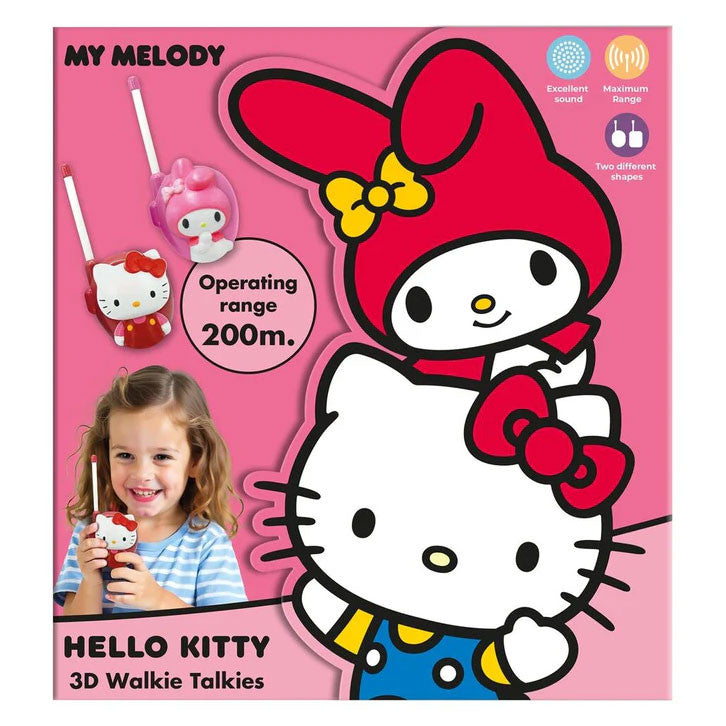 Hello Kitty My Melody rācija 3D
