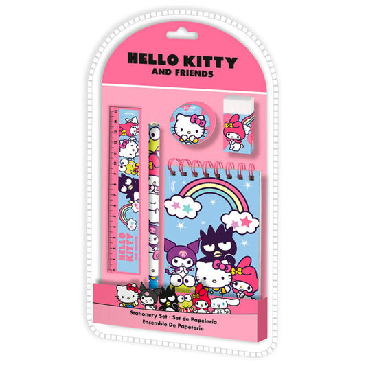 Hello Kitty kancelejas piederumu komplekts 5 gab.