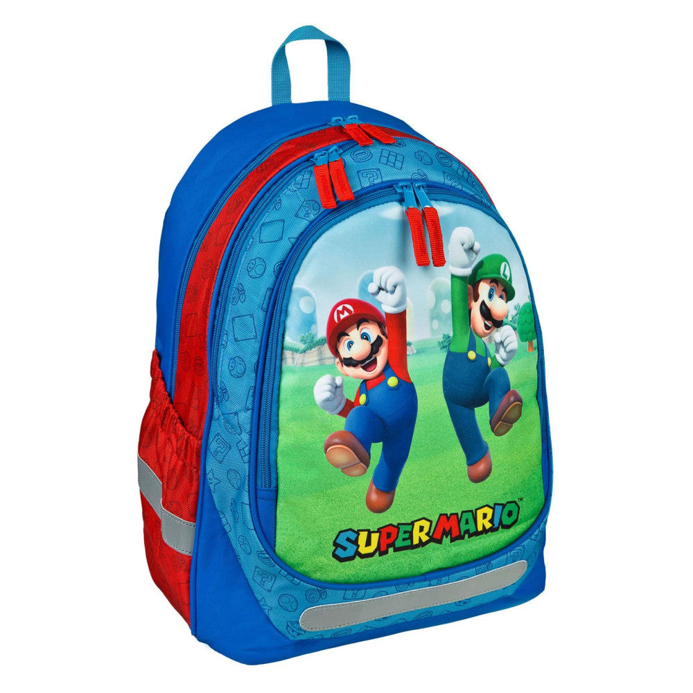 Super Mario Jump skolas soma, soma 43 cm