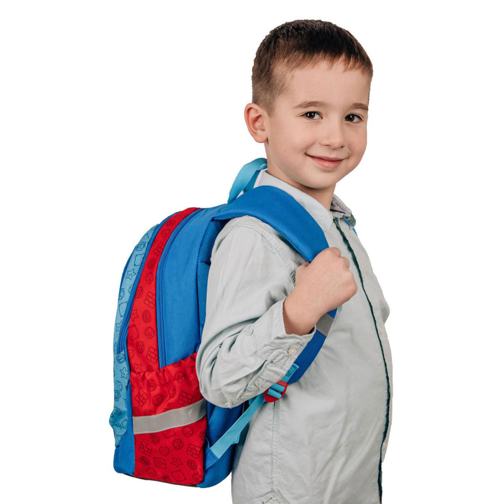 Super Mario Jump skolas soma, soma 43 cm