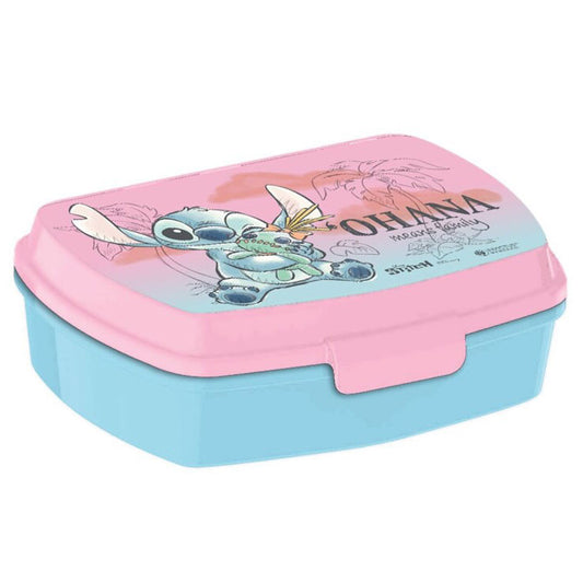 Disney Lilo un Stitch Nerātnā, smieklīgā plastmasas sviestmaižu kaste