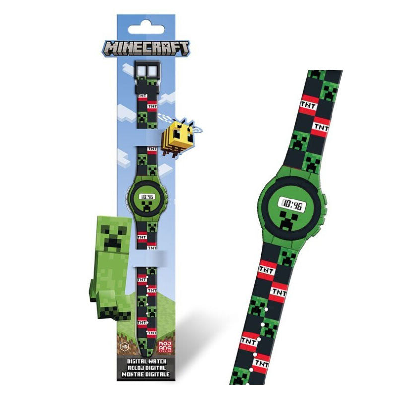 Minecraft digitālais pulkstenis
