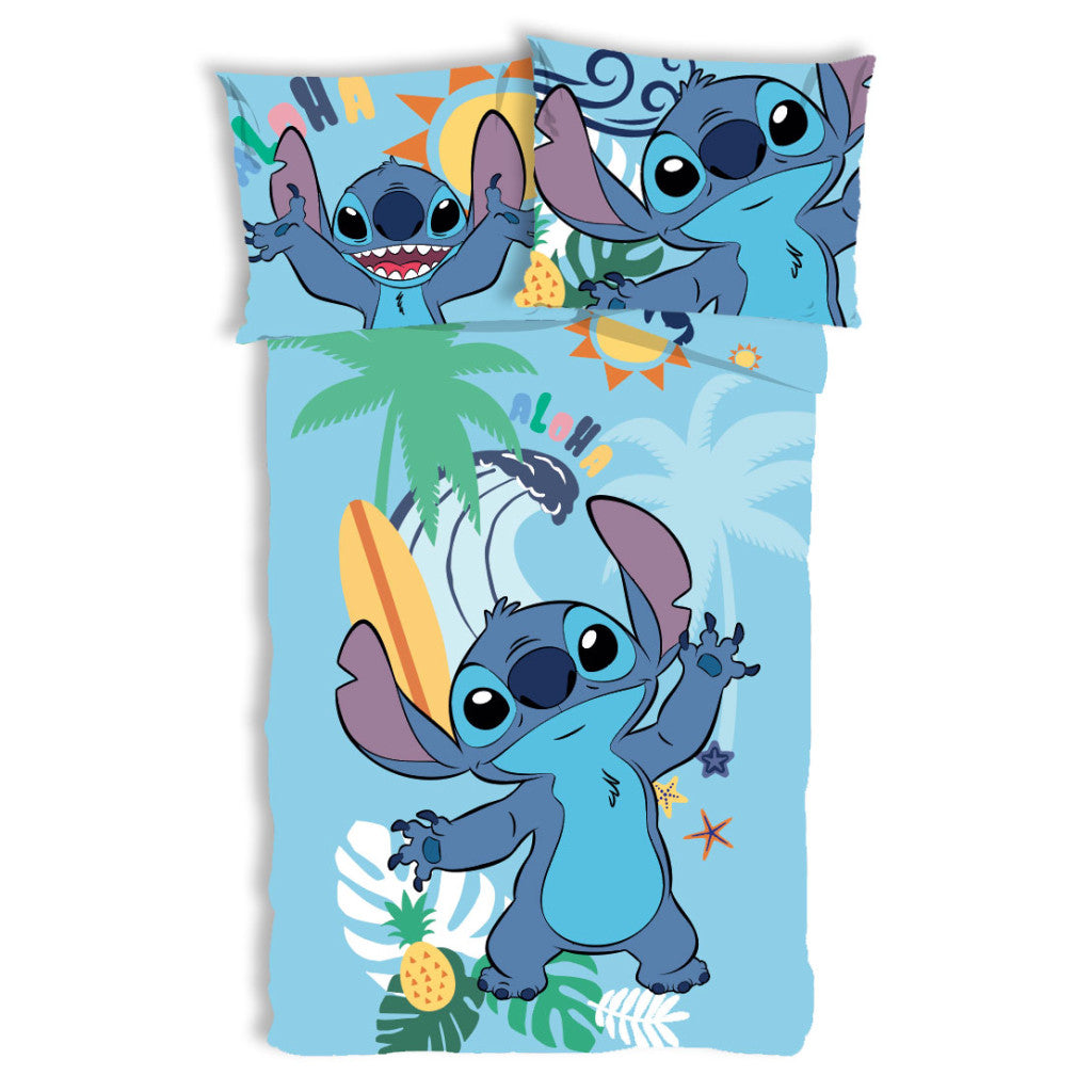 Disney Lilo un Stitch vasaras gultasveļas pārvalks 140–200 cm, 70–90 cm