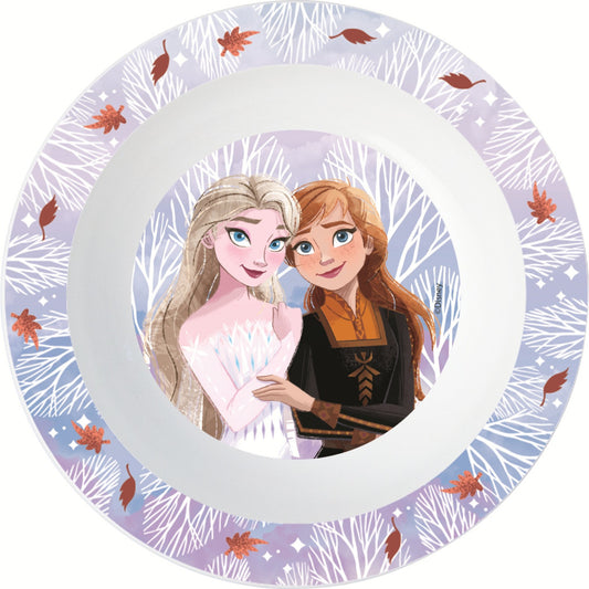 Disney Frozen rudens lapu mikro zupas šķīvis 16 cm