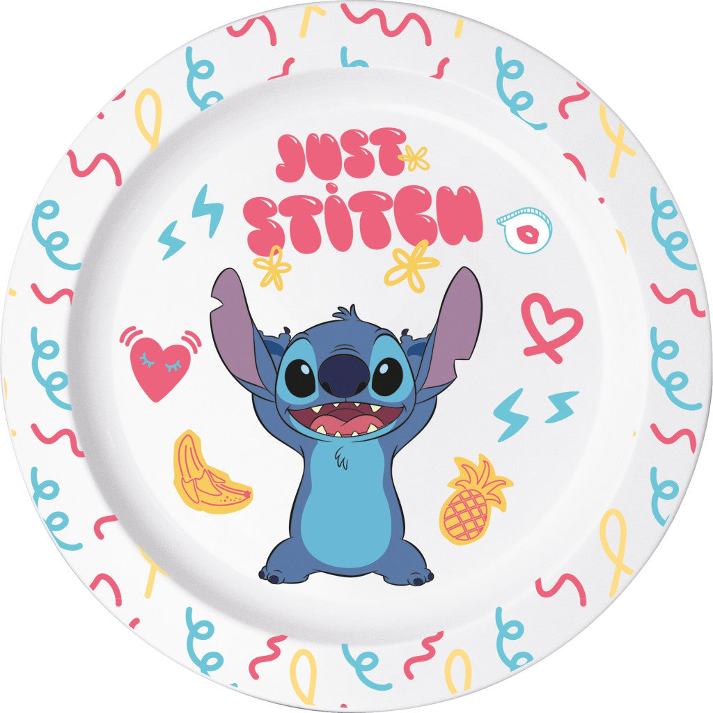 Ķepu patruļa Disney Lilo un Stitch mikro plakanais šķīvis 22 cm