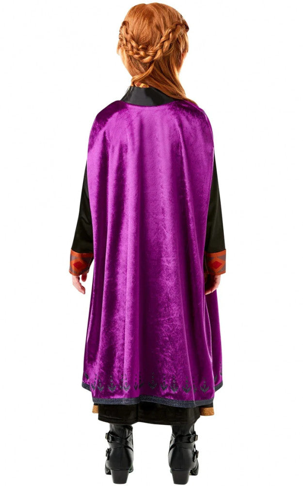 Disney Frozen luksusa Annas kostīms 3-4 gadi Rubīni