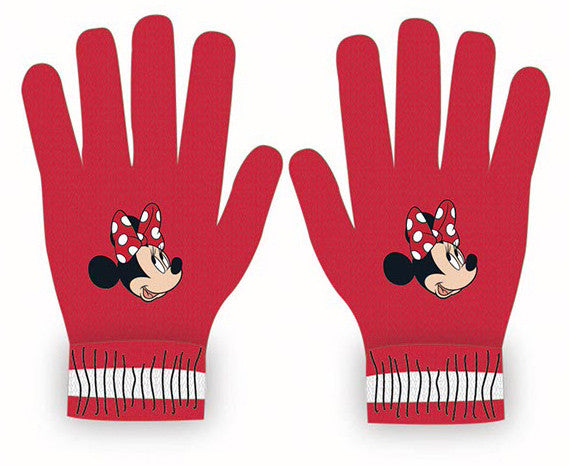 Disney Minnie sarkanie bērnu cimdi