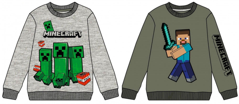 Minecraft bērnu džemperis 6-12 gadi