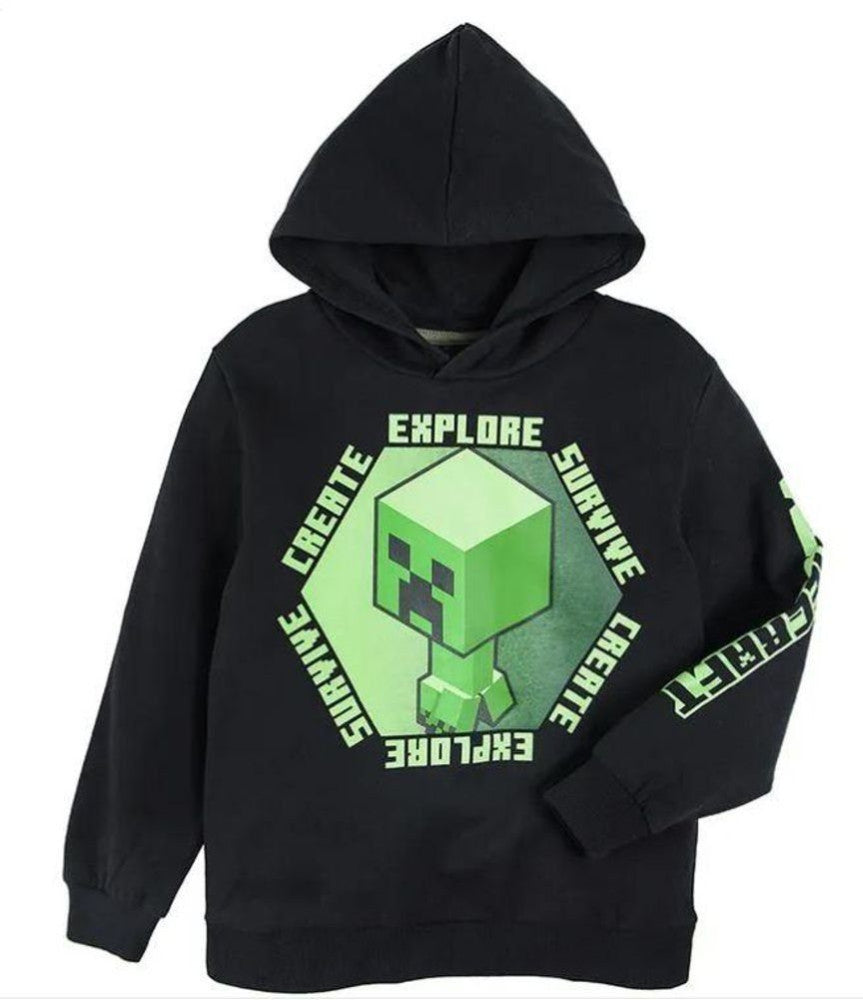 Minecraft bērnu sporta krekls 6-12 gadi