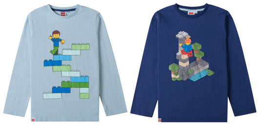 Lego bērnu krekls ar garām piedurknēm, 3-8 gadi