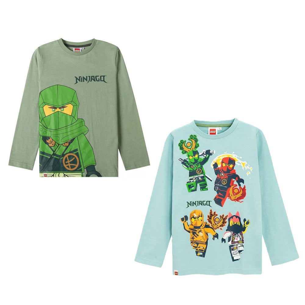 Lego Ninjago bērnu krekls ar garām piedurknēm, 3-8 gadi