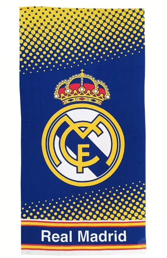 Real Madrid Crown vannas dvielis, pludmales dvielis 70x140cm (ātri žūstošs)