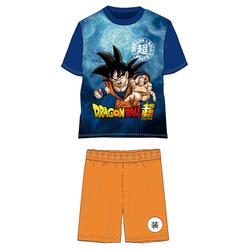 Dragon Ball Super bērnu īsā pidžama 4-10 gadi