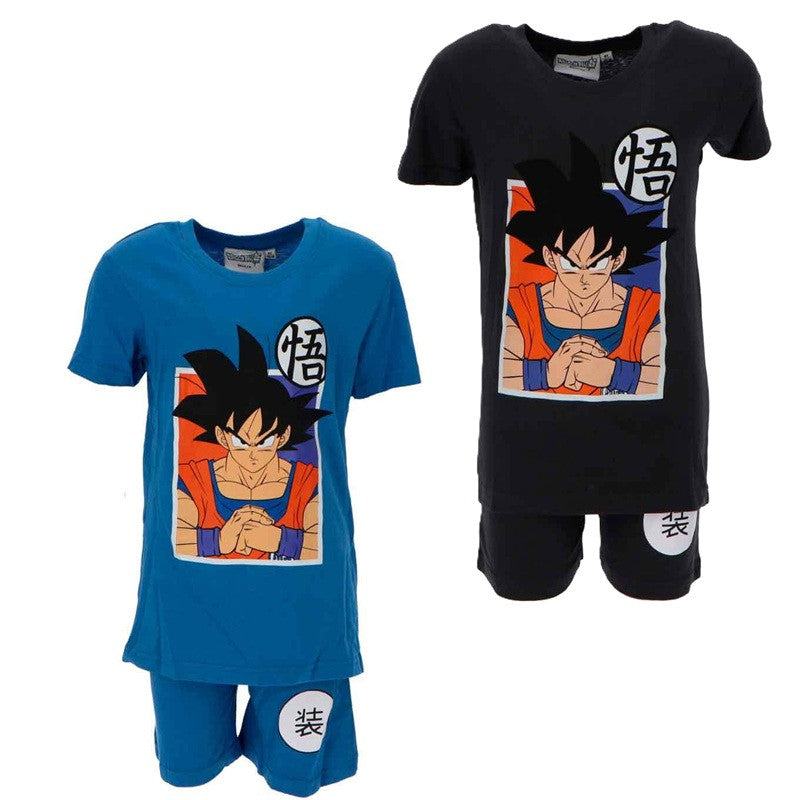 Dragon Ball Saiyan bērnu īsā pidžama 6-12 gadi