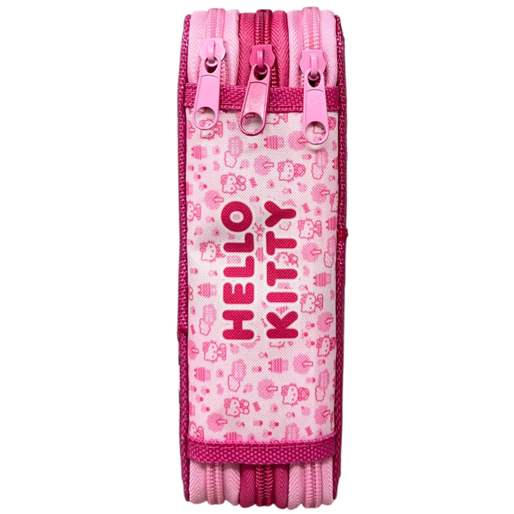 Hello Kitty Pinky pildītais zīmuļu maciņš, 3 līmeņi
