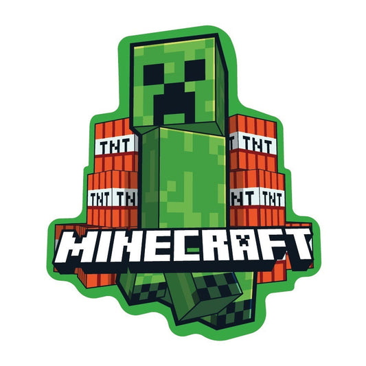 Minecraft Boom 3D dekoratīvais spilvens 40 cm