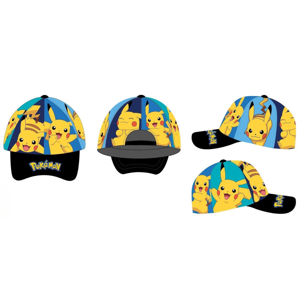 Pok√©mon Pikachu bērnu beisbola cepure 54-56 cm