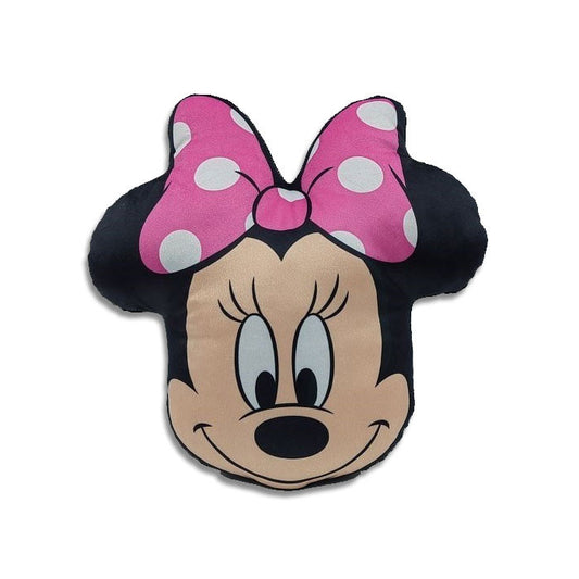 Disney Minnijas galvas 3D dekoratīvais spilvens 35 cm velūrs