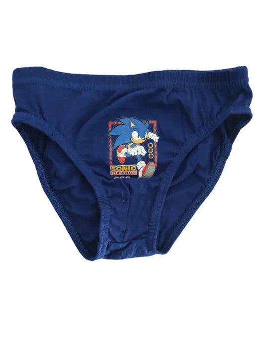 Sonic the Hedgehog bērnu apakšveļa, 3 biksīšu iepakojums