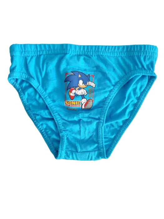 Sonic the Hedgehog bērnu apakšveļa, 3 biksīšu iepakojums