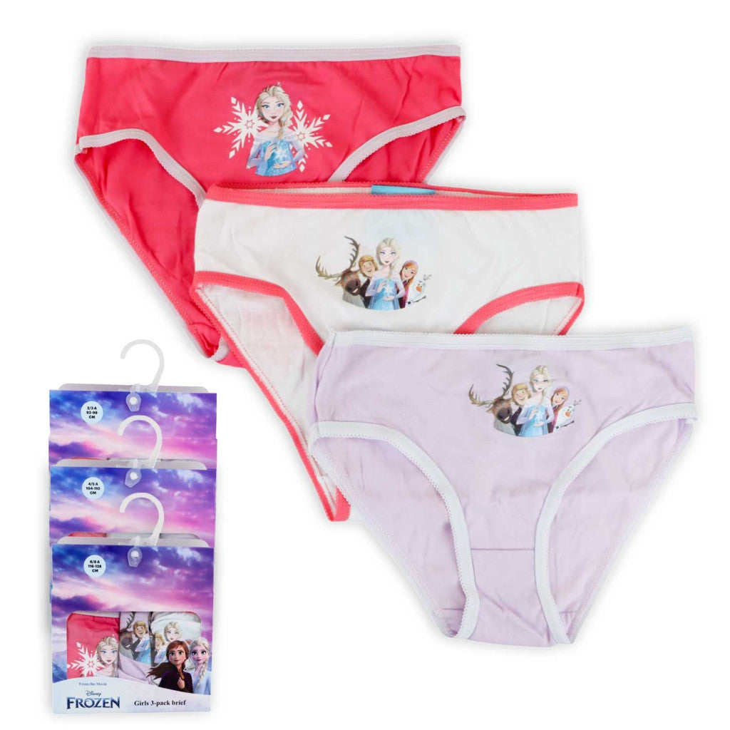 Disney J√©gvar√°zs Snow Magic gyerek feh√©rnem≈±, bugyi 3 gabali/csomag 2 - 8 √©v / 92 - 128 cm
