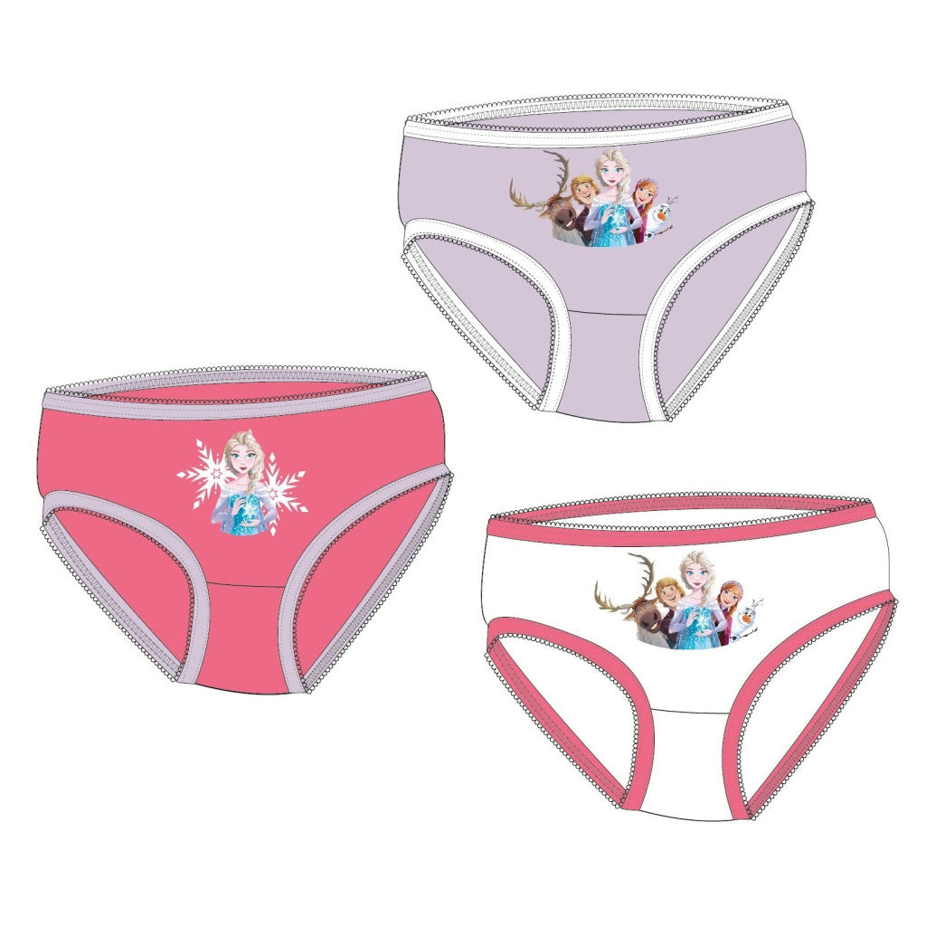 Disney J√©gvar√°zs Snow Magic gyerek feh√©rnem≈±, bugyi 3 gabali/csomag 2 - 8 √©v / 92 - 128 cm
