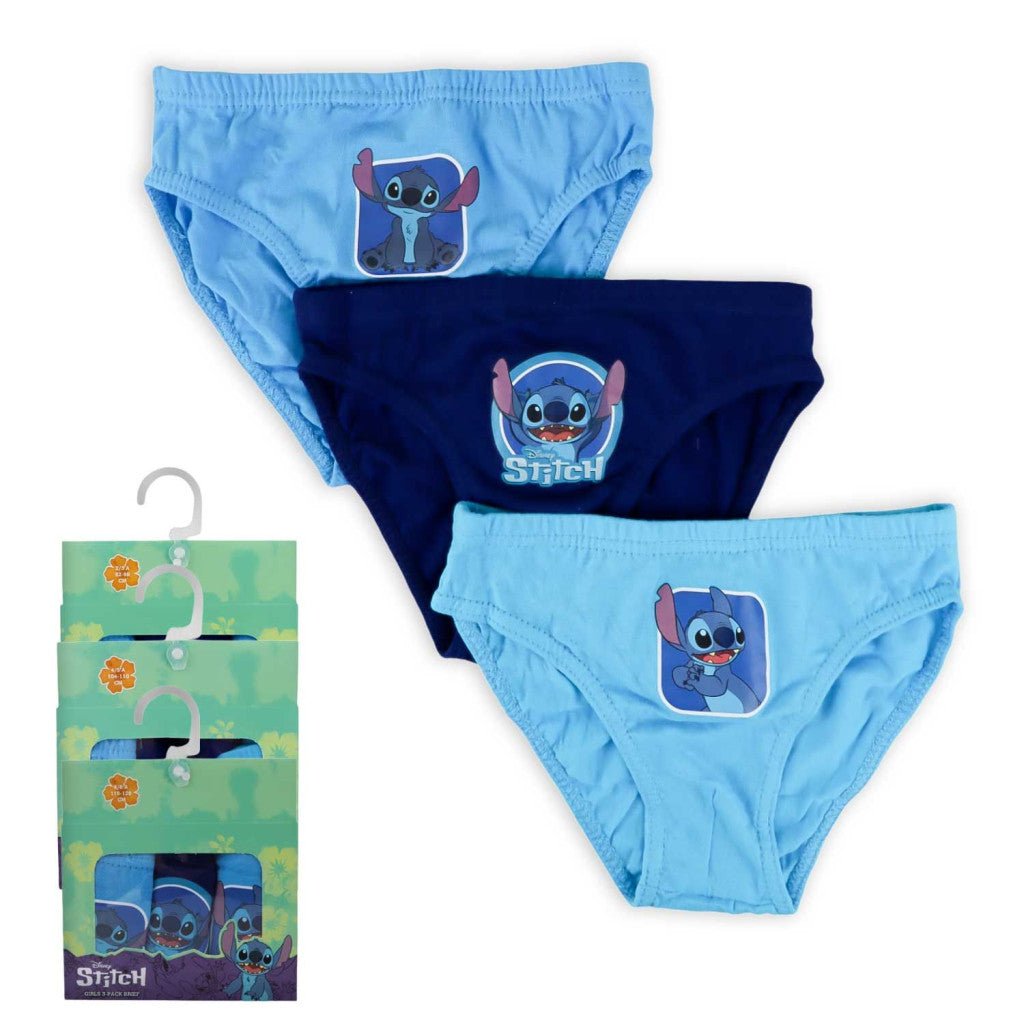 Disney Lilo un Stitch bērnu apakšveļa, 3 gab. iepakojumā