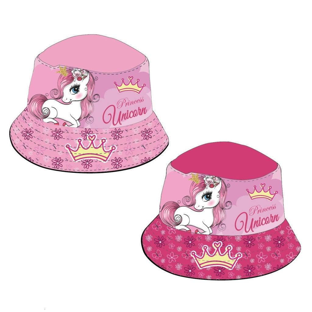 Vienradža princeses bērnu zvejnieka cepure 52-54 cm