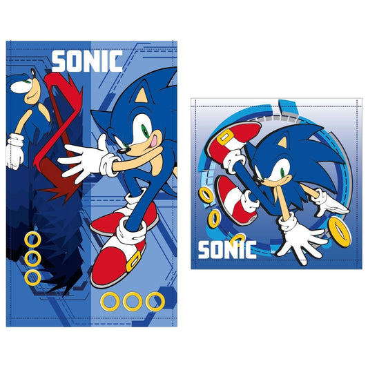 Sonic the Ezītis dvieļu komplekts
