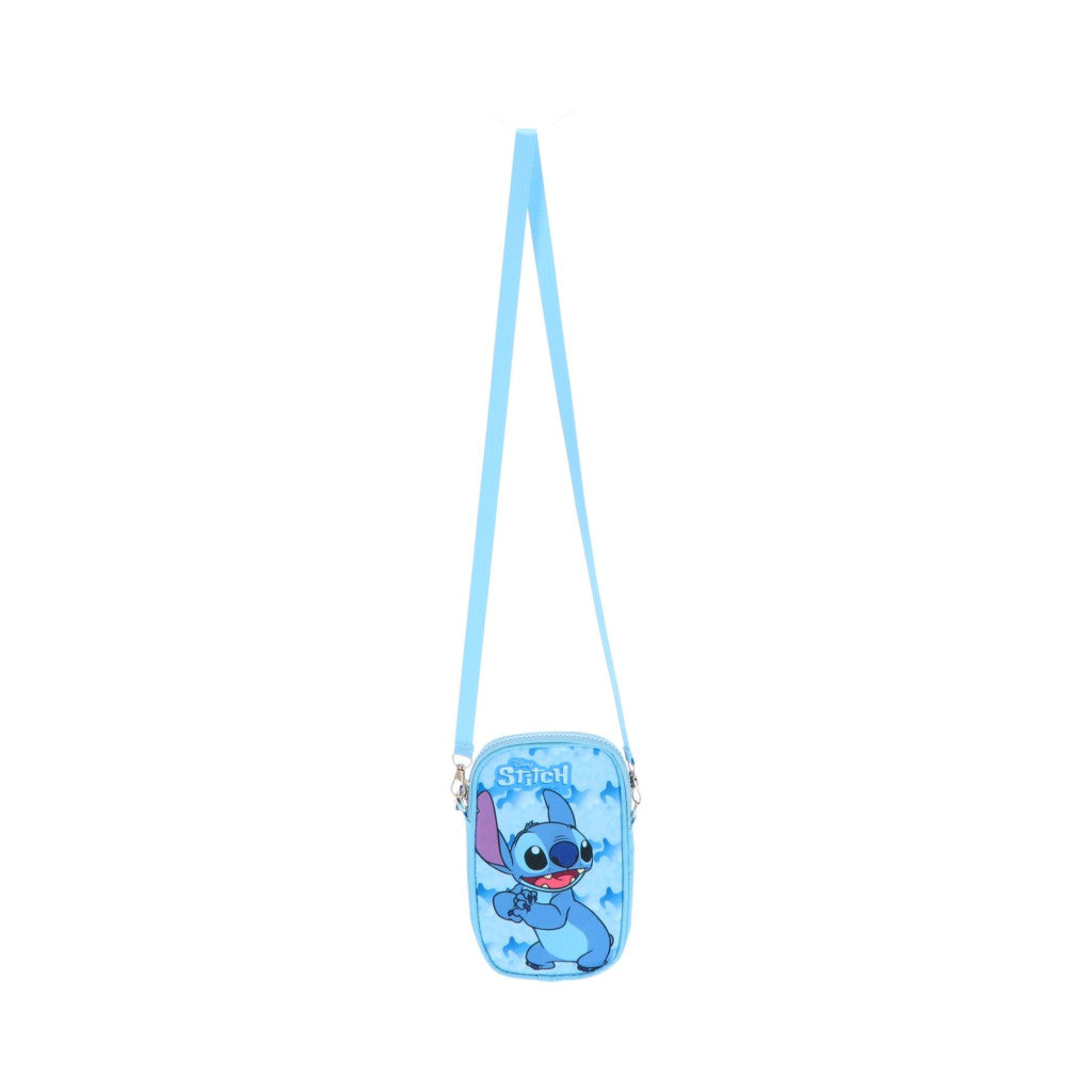 Disney Lilo un Stitch zila luksusa telefona turētāja somiņa 18 cm