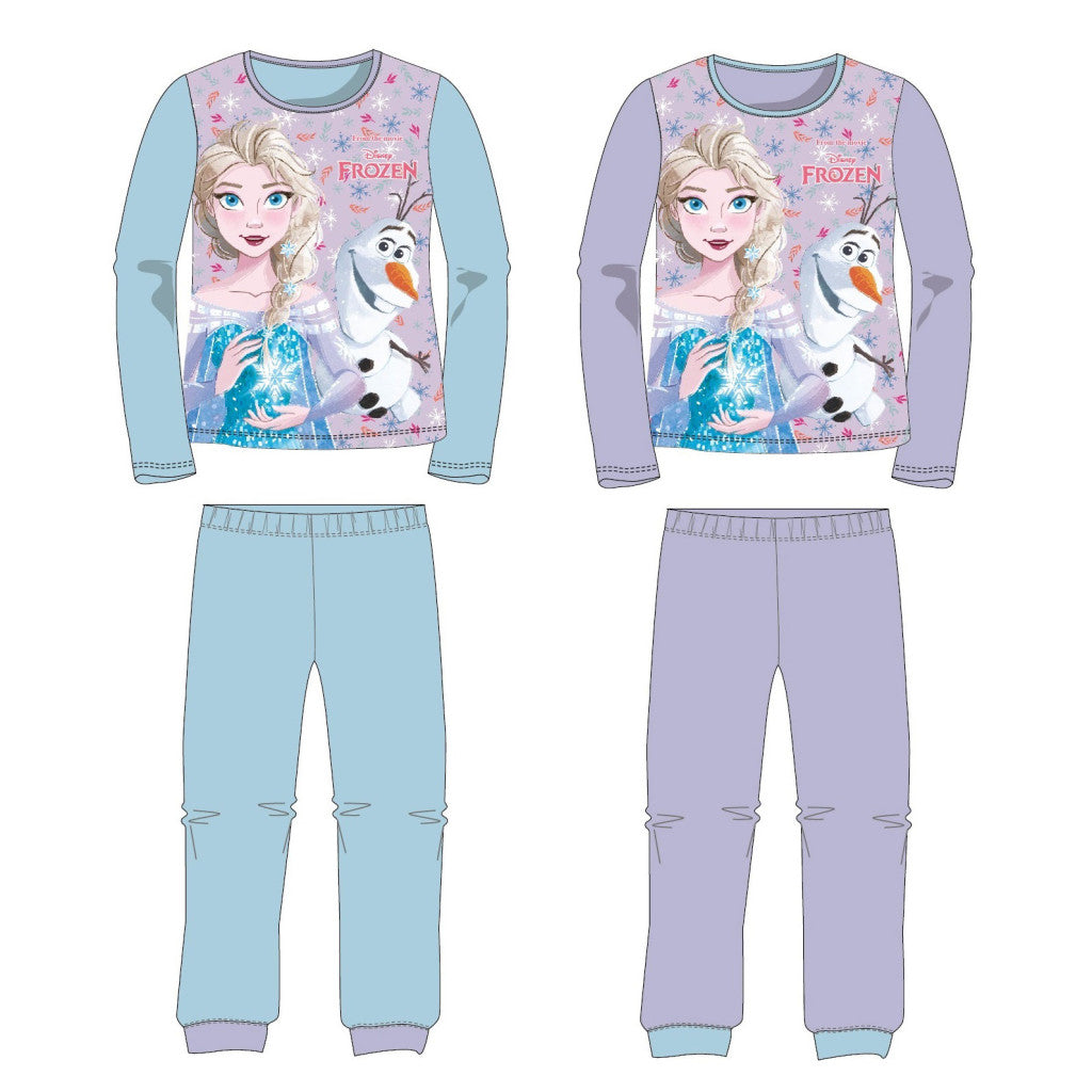 Disney Frozen Elsas un Olafa bērnu garā pidžama 3-8 gadi
