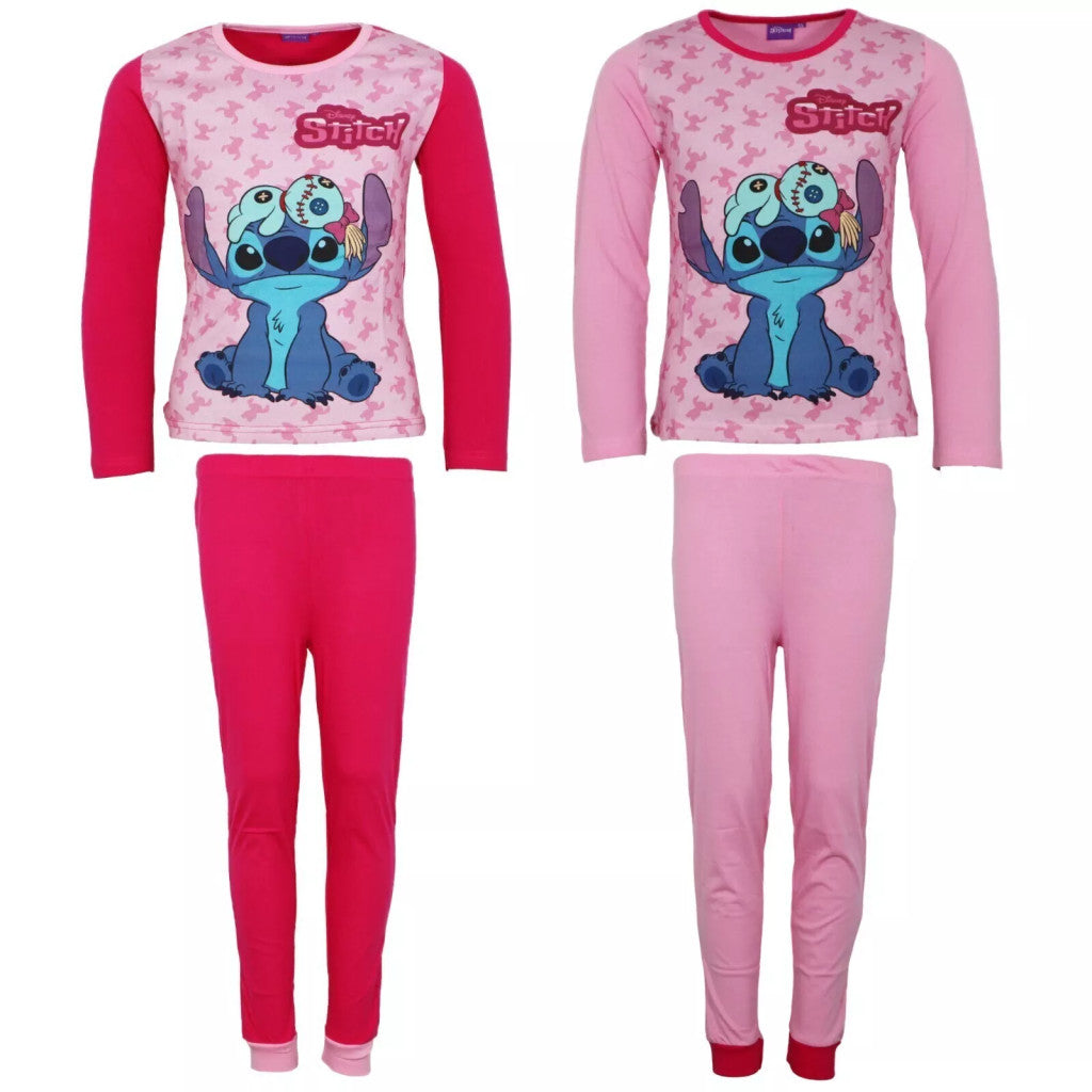 Disney Lilo un Stitch Scrump bērnu garā pidžama 3-8 gadi