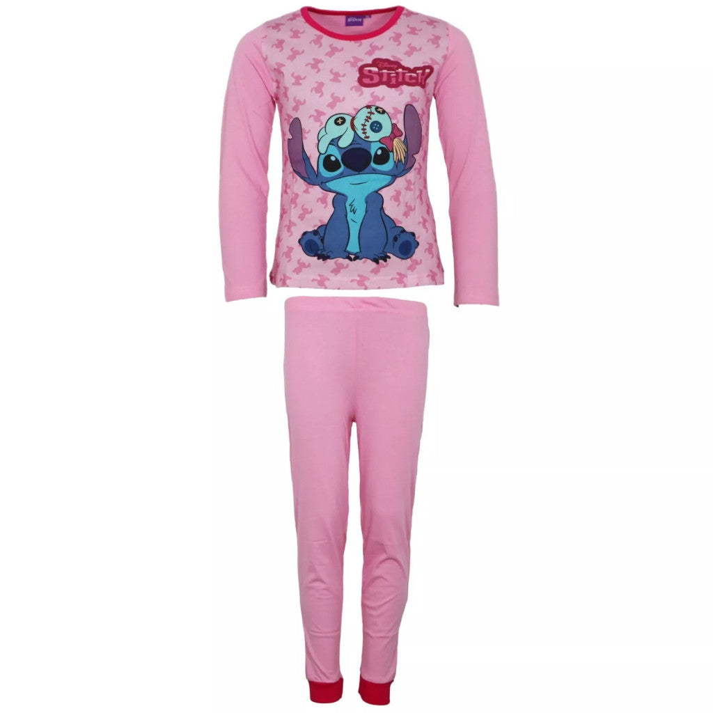Disney Lilo un Stitch Scrump bērnu garā pidžama 3-8 gadi