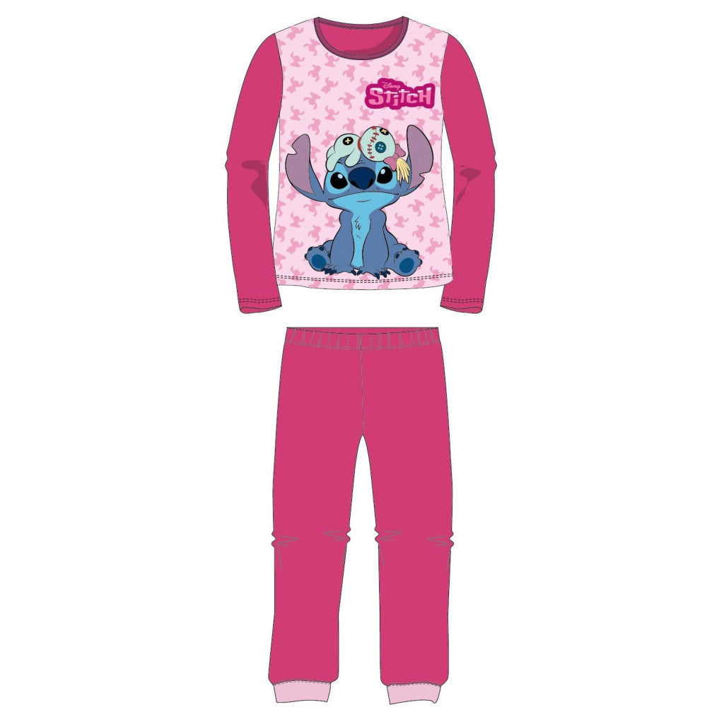 Disney Lilo un Stitch Scrump bērnu garā pidžama 3-8 gadi