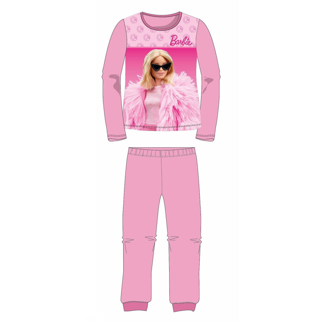 Barbie Elegant bērnu garā pidžama 3-8 gadi