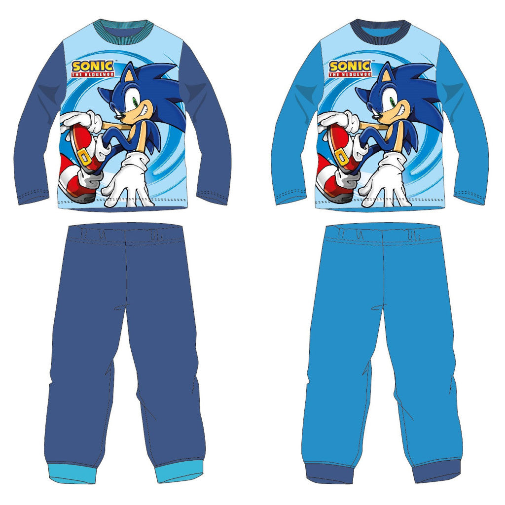 Sonic the Hedgehog bērnu garā pidžama 3-8 gadi