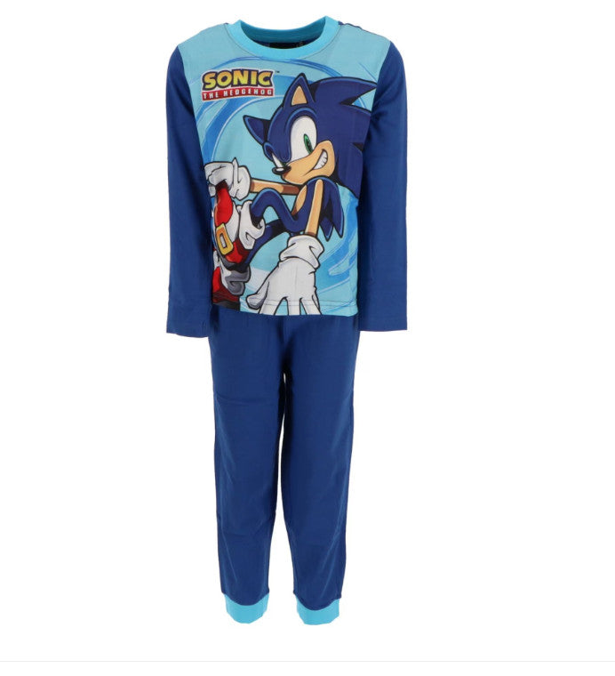 Sonic the Hedgehog bērnu garā pidžama 3-8 gadi