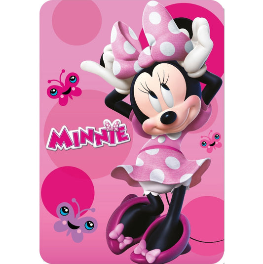 Disney Minnie Chic flīsa sega 100x140cm