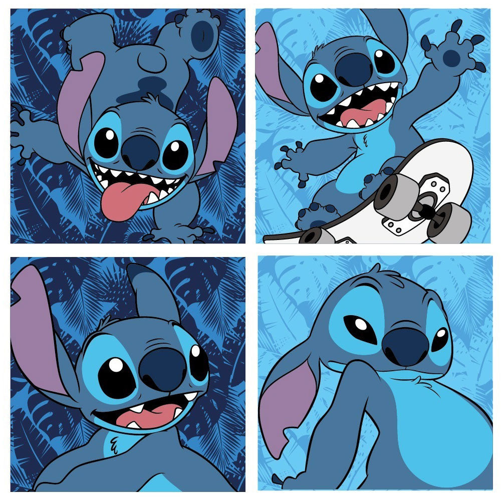 Disney Lilo un Stitch rotaļlietu uzglabāšanas kaste 30√ó30√ó30 cm