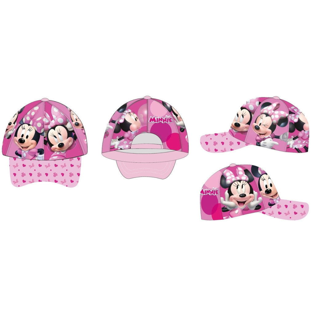 Disney Minnie Bubblegum bērnu beisbola cepure 52-54 cm