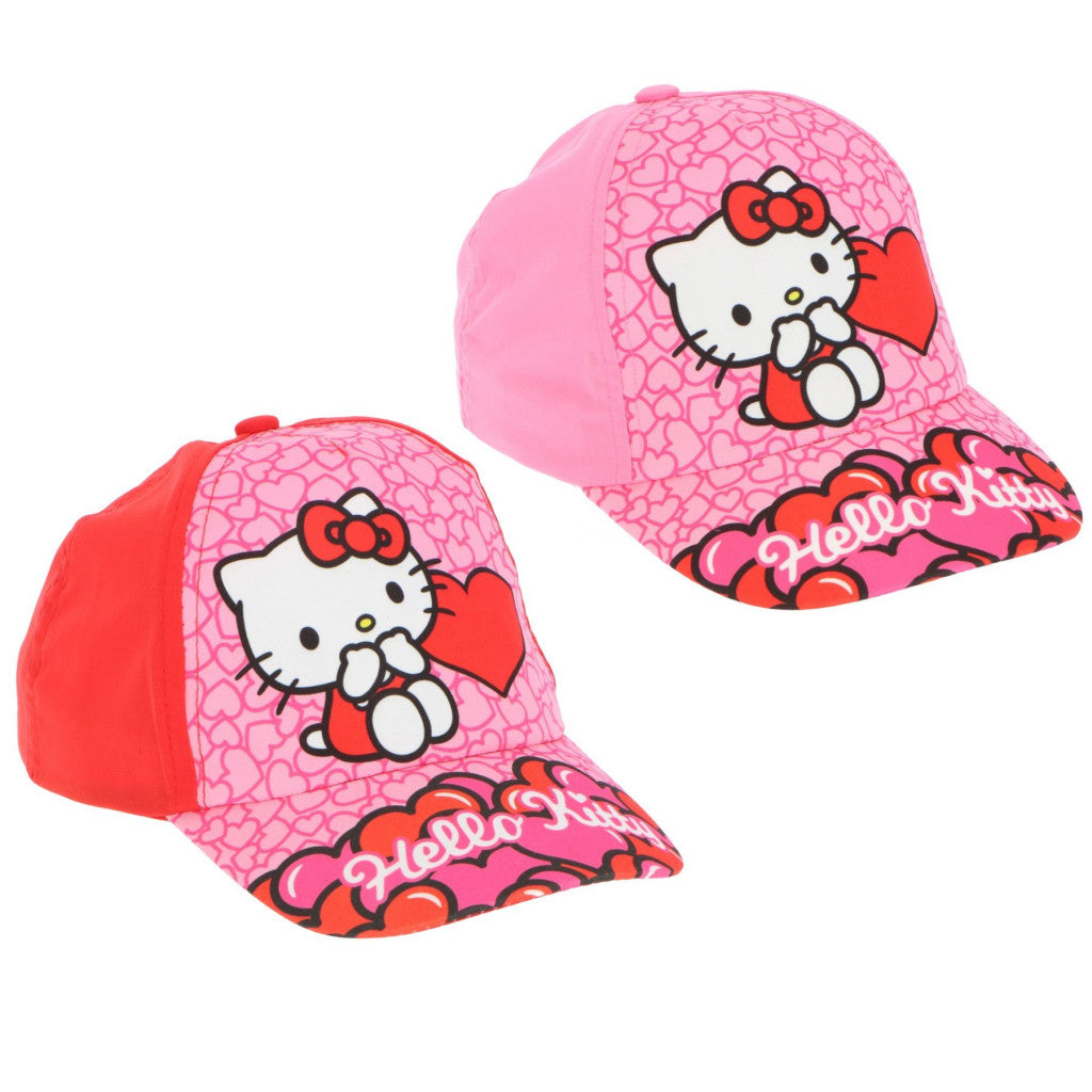 Hello Kitty Hearts bērnu beisbola cepure 52-54 cm