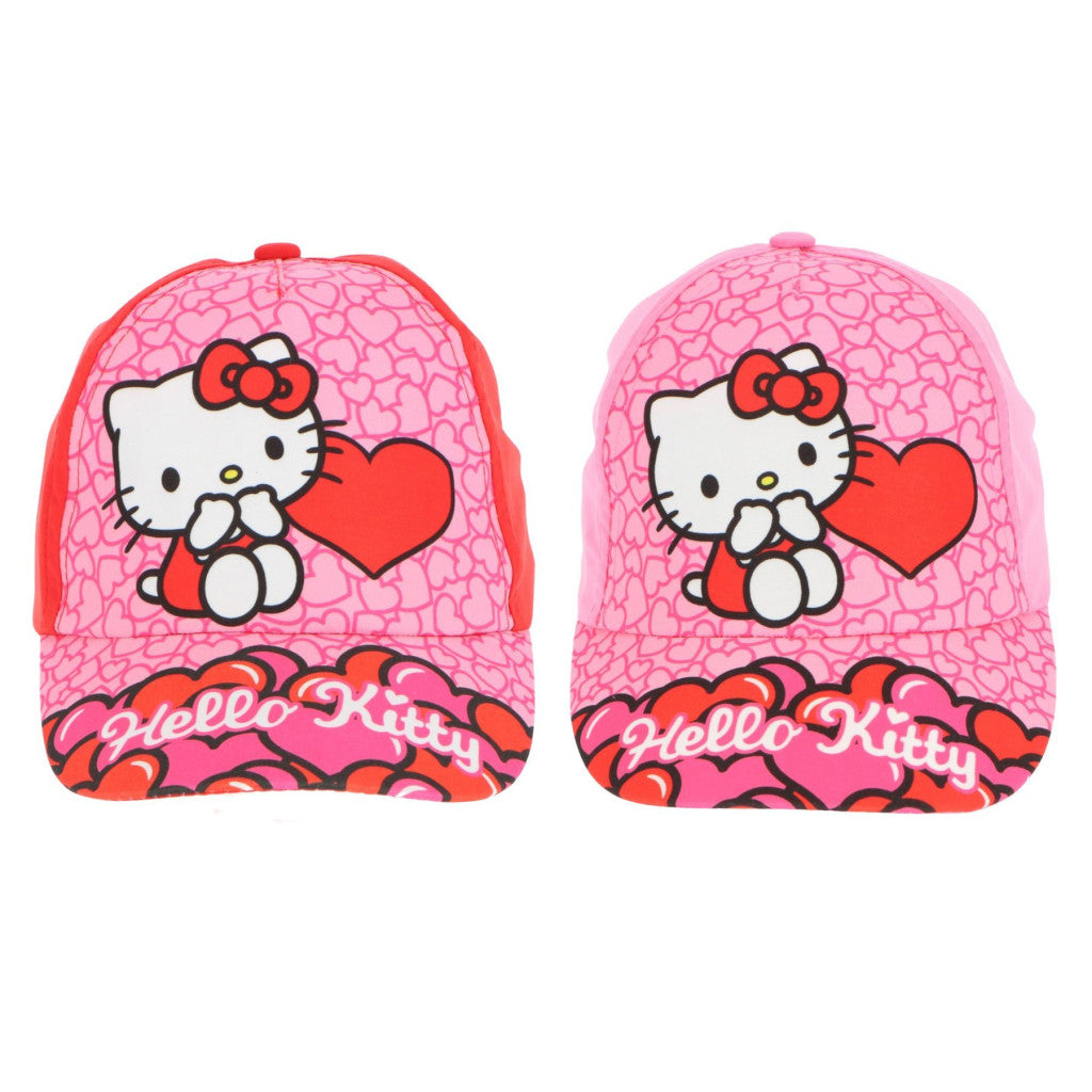 Hello Kitty Hearts bērnu beisbola cepure 52-54 cm