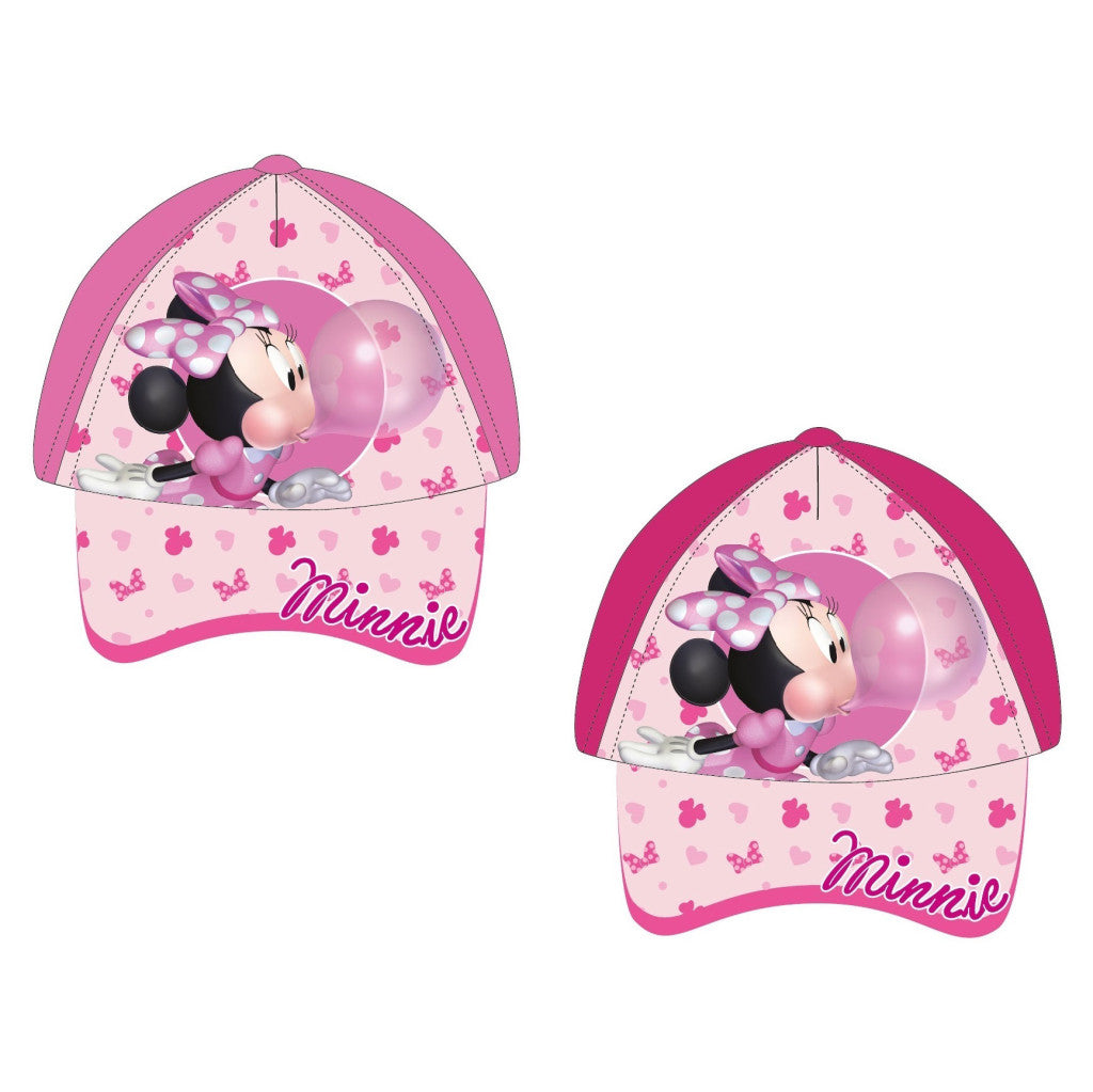 Disney Minnie Pink Bubble bērnu beisbola cepure 52-54 cm