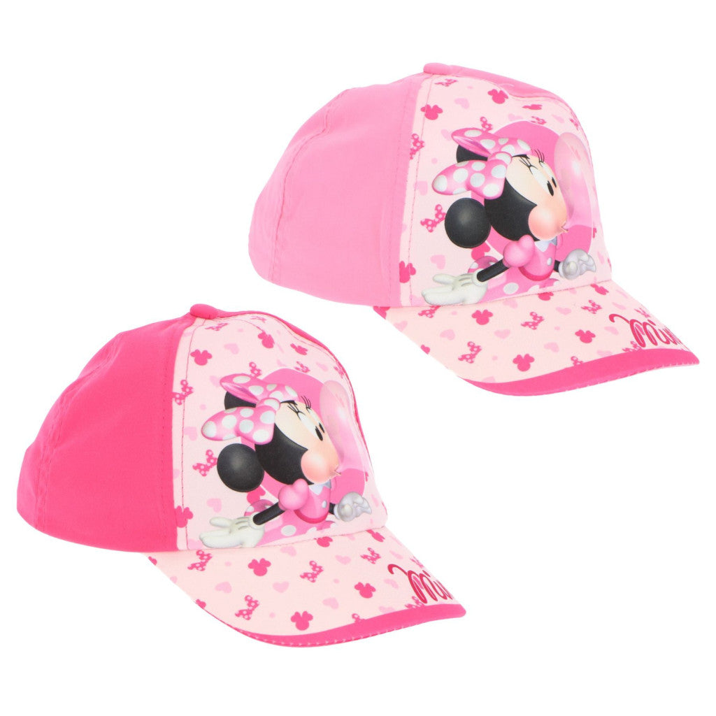 Disney Minnie Pink Bubble bērnu beisbola cepure 52-54 cm
