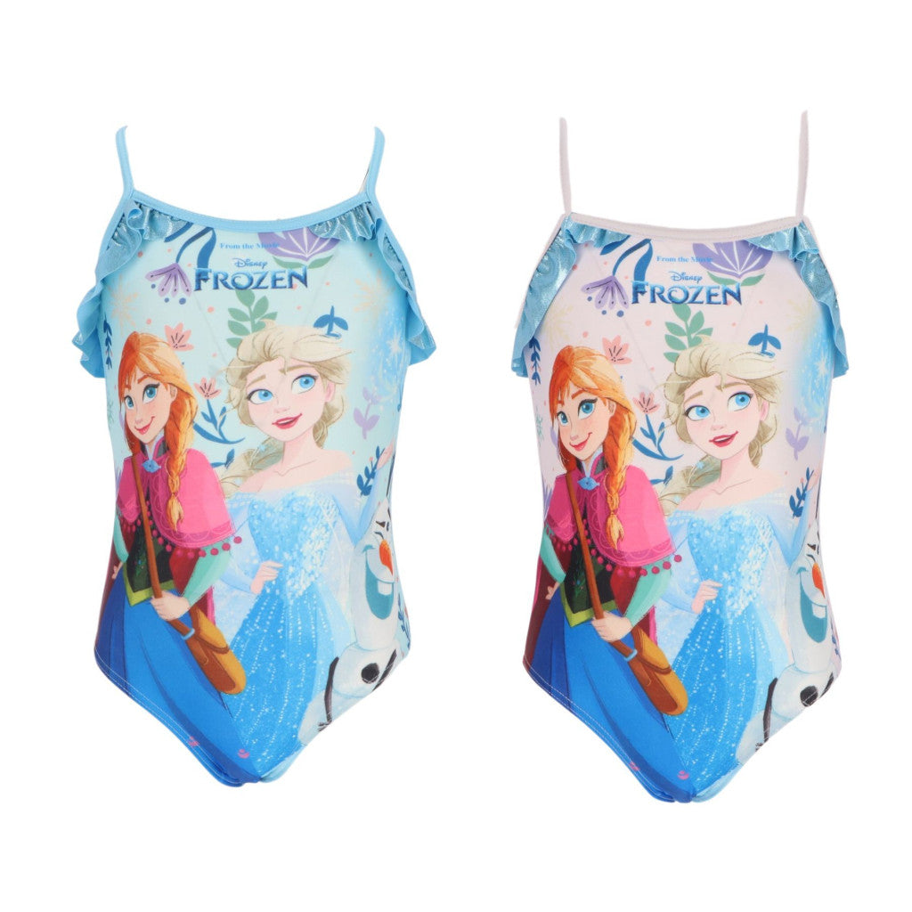Disney Frozen Sisters bērnu peldkostīms, peldēšanai 3-8 gadi