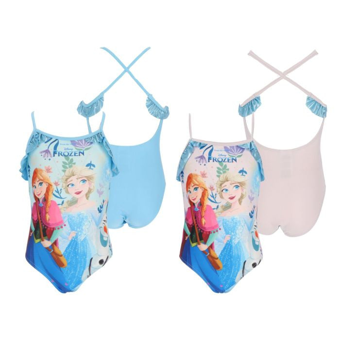 Disney Frozen Sisters bērnu peldkostīms, peldēšanai 3-8 gadi
