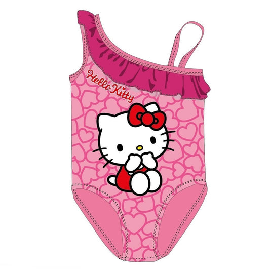 Hello Kitty Hearts bērnu peldkostīms, peldēšanai, 3-8 gadi