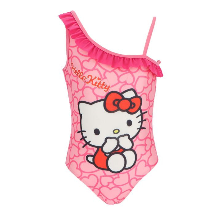Hello Kitty Hearts bērnu peldkostīms, peldēšanai, 3-8 gadi