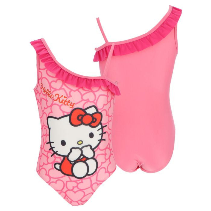Hello Kitty Hearts bērnu peldkostīms, peldēšanai, 3-8 gadi