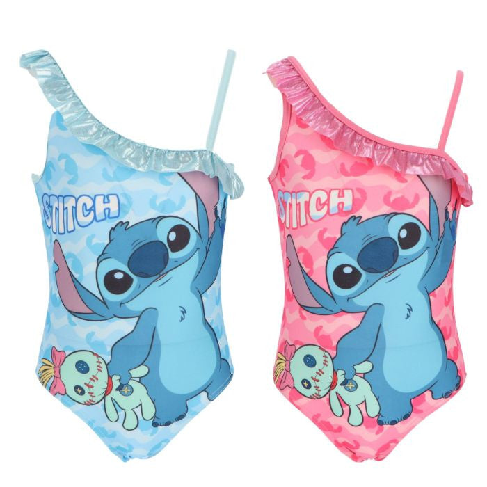 Disney Lilo un Stitch Scrump bērnu peldkostīms, peldēšanai 3-8 gadi